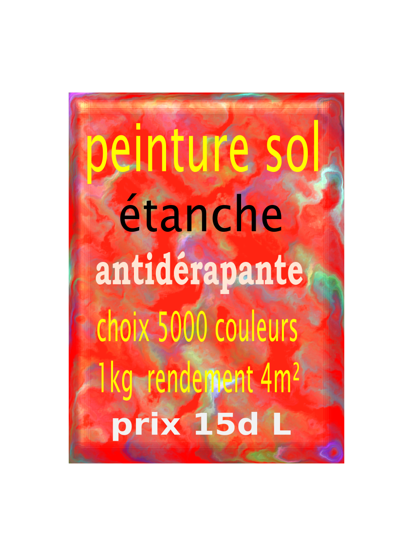 Peinture sol ok